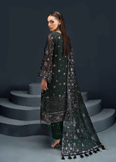 Reena By Alizeh Fashion Embroidered Chiffon 3 Piece Unstitched Suits - AFB24R D-07 CYRA